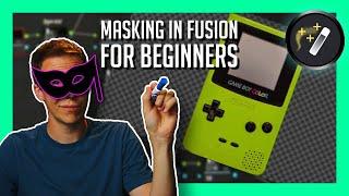 How to not SUCK at Masking in Fusion - DaVinci Resolve Fusion Tutorial for Beginners