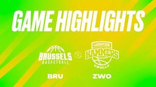 Brussels Basketball vs. Landstede Hammers - Game Highlights