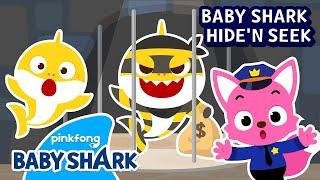 [NEW] Freeze!‍️Catch the Thief Shark Family | Hide and Seek with Baby Shark | Baby Shark Official