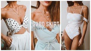 SABO SKIRT TRY ON HAUL 2019 | HONEST REVIEW | VACATION OUTFIT IDEAS