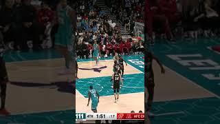 Lamelo with the CLUTCH shot! The Hornets announcer loves it!| #shorts