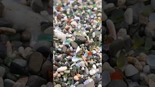 Sea Glass Beach Bonaire #treasurehunting #beachcombing