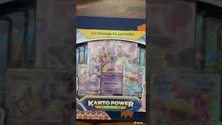 Surprising Ollie with a Evolutions Kanto Power Collection Box of Pokemon Cards!