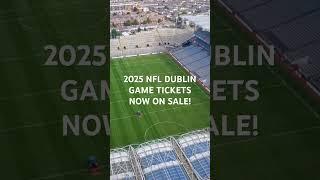 Tickets to the first ever NFL Dublin Game are now on sale!