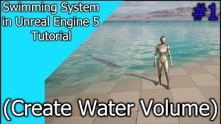 Swimming System in Unreal Engine 5 Create Water Volume #1