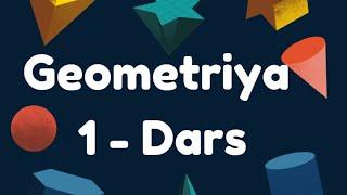 Geometriya : 1-dars - Burchaklar . #dtm #matematika #mathematics #video #math #respect #darslar