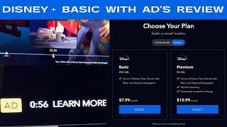 Disney Plus Basic with Ads Review!