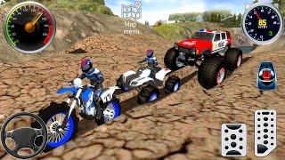 Motor Dirt Police Bike, Quad Bike, Police Monster Truck Impossible Driver #1 - Android Gameplay FHD