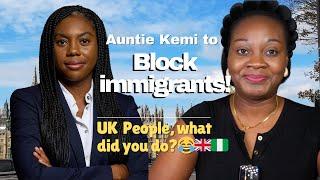 Auntie Kemi To BLOCK Immigrants?! UK People, What Did You Do?