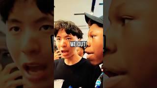 Ray & Rakai Use Kai Cenat To Escape From Fans! 