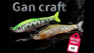 YOU NEED THIS FISHING LURE! Gan Craft Jointed Claw 70S #fishing #aliexpress #gancraft