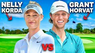 Nelly Korda Vs. Grant Horvat (Stroke Play)