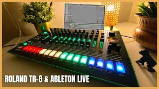 Roland TR-8 As An Ableton Drum Rack Controller?! (Very Powerful!)