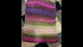 Balla Stitch Shawl Fast and Easy Loom Knit