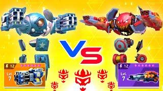 Mech Arena Repeater Vs Ember Gun with Surge