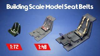 Building Scale Model Seat Belts -Demonstration-