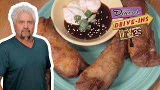 Guy Fieri Returns for *BANK* Kalua Pig Egg Rolls in CA  Diners, Drive-Ins and Dives | Food Network