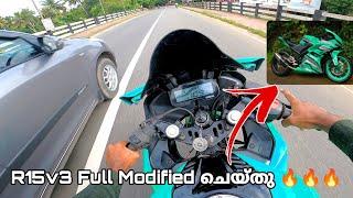 R15v3 Full Modified ചെയ്തു  || KnOckOuTer ️