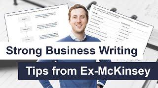 How to write Business Documents - Situation, Complication, Solution