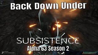 Subsistence Alpha 63 Season 2 Quick Trip To The Caves While The Hunters Sleep