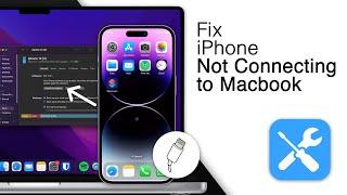 How to Fix iPhone not Connecting to Macbook! [2023]