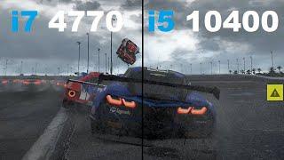 i7 4770 vs i5 10400F gaming test