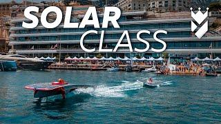 SOLAR POWERED BOATS AT MONACO YACHT CLUB'S ENERGY BOAT CHALLENGE