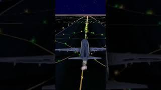 QATAR AIRWAYS Airbus a320 emergency landing #airbus #aviation #plane #landing #simulator #shorts