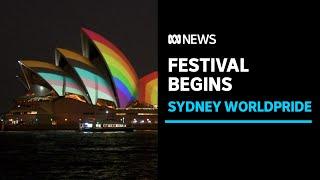 Sydney's WorldPride kicks off with the harbour city awash with colour | ABC News