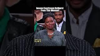 Insane Courtroom Outburst From This Woman!