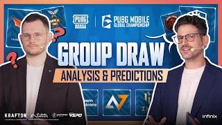 Group draw analysis | PUBG MOBILE ESPORTS