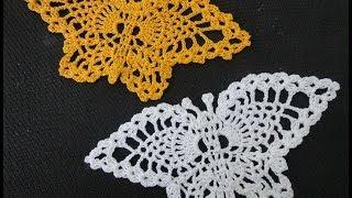 Ананасовая бабочка  Butterfly Crochet