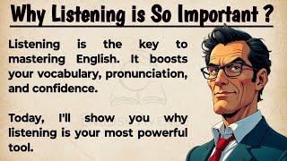 Why Listening is So Important? || Best Way to Learn English || Graded Reader || Improve Your English