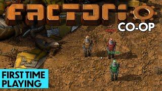 Factorio (1.0) Co-op // First Time Playing