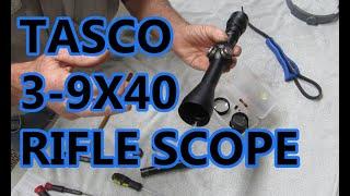 Tasco 3-9x40 Rifle Scope (What's Inside?)