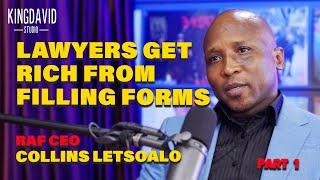 RAF had R1.2 BILLION of duplicate PAYMENTS to lawyers | Collins Letsoalo - RAF CEO | PART 1