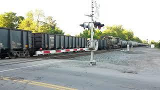 Railfanning Lexington Train No. 1 Ns Mixed Freight Train 146 Cars