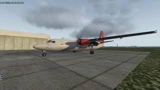 First video with IFR flight and review in F50 from Carenado for X-Plane 11