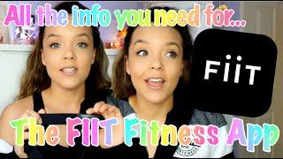 THE FIIT FITNESS APP - All The Info You Need | SophieLouiseHurkett