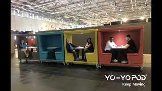 All aboard the Yo-Yo POD® #mobile #modular #multifunctional #sustainable #office #pods #yoyopod