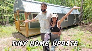 TINY HOME UPDATE | WE ARE TURNING OUR TINY HOUSE INTO A SCHOOL ! #HOMESCHOOL JOURNEY !!!