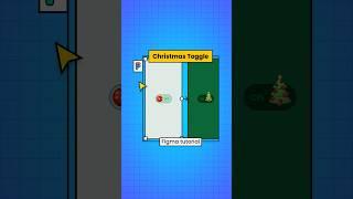 Figma tutorial: Christmas Toggle