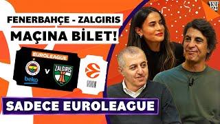 Fenerbahçe İçin Hedef Maçlar | Anadolu Efes Takım Kimliğini Oturtamadı | Sadece EuroLeague S2 #16