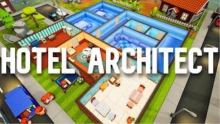 This is EXCELLENT! We Finally Have A BIG HOTEL Building Tycoon Game! | Hotel Architect Gameplay