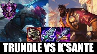 Trundle Top vs K'sante Season 14