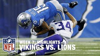 Vikings vs. Lions | Week 7 Highlights | NFL