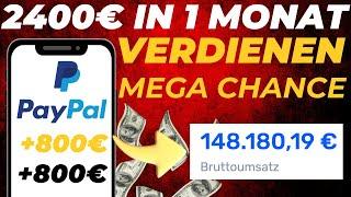 2400€ IN 1 MONAT VERDIENT MIT BEWEIS (Online Geld verdienen) Verpasse diese Chance nicht