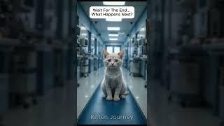 The Kitten Who Saved a Life of Squirrel! #kittenjourney #rescue #cat #fyp #viral
