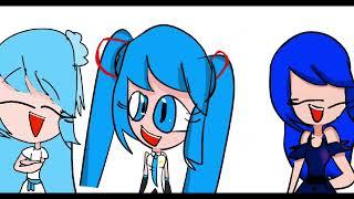 Bluebon, Hatsune miku, Galaxiana ejud_gushe Dance