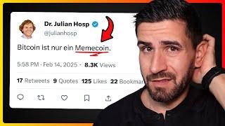 Julian Hosp vs. Bitcoin | Ist BTC wirklich nutzlos?! 